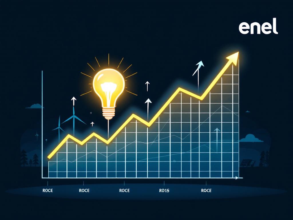 Retorno sobre o capital empregado (ROCE) da Enel
