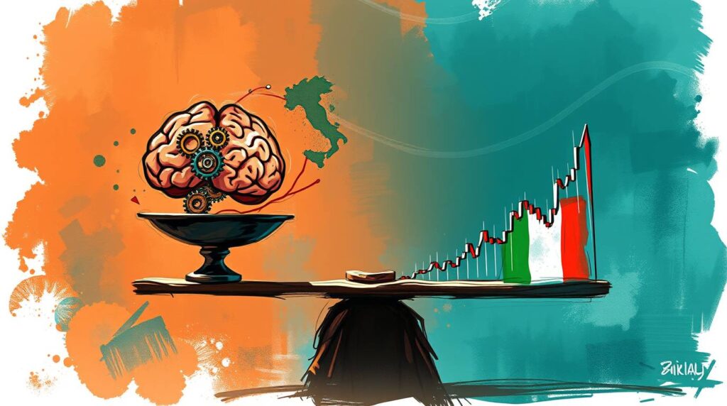 Evitar armadilhas psicológicas ao investir na bolsa italiana