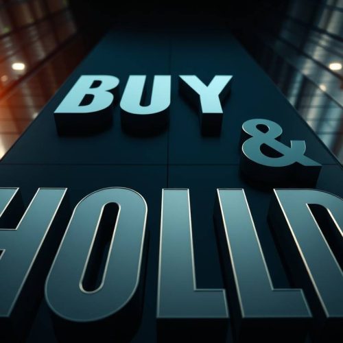 Buy & Hold symbolizing growth and security